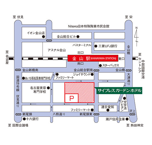 アクセスマップ